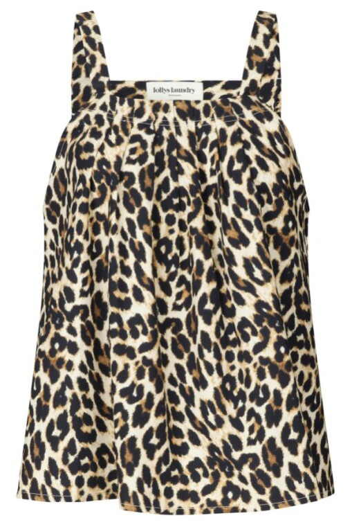 lungi top - leopard print 